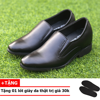 Giày nam tăng chiều cao 7cm MENLI GL70 lịch thiệp
